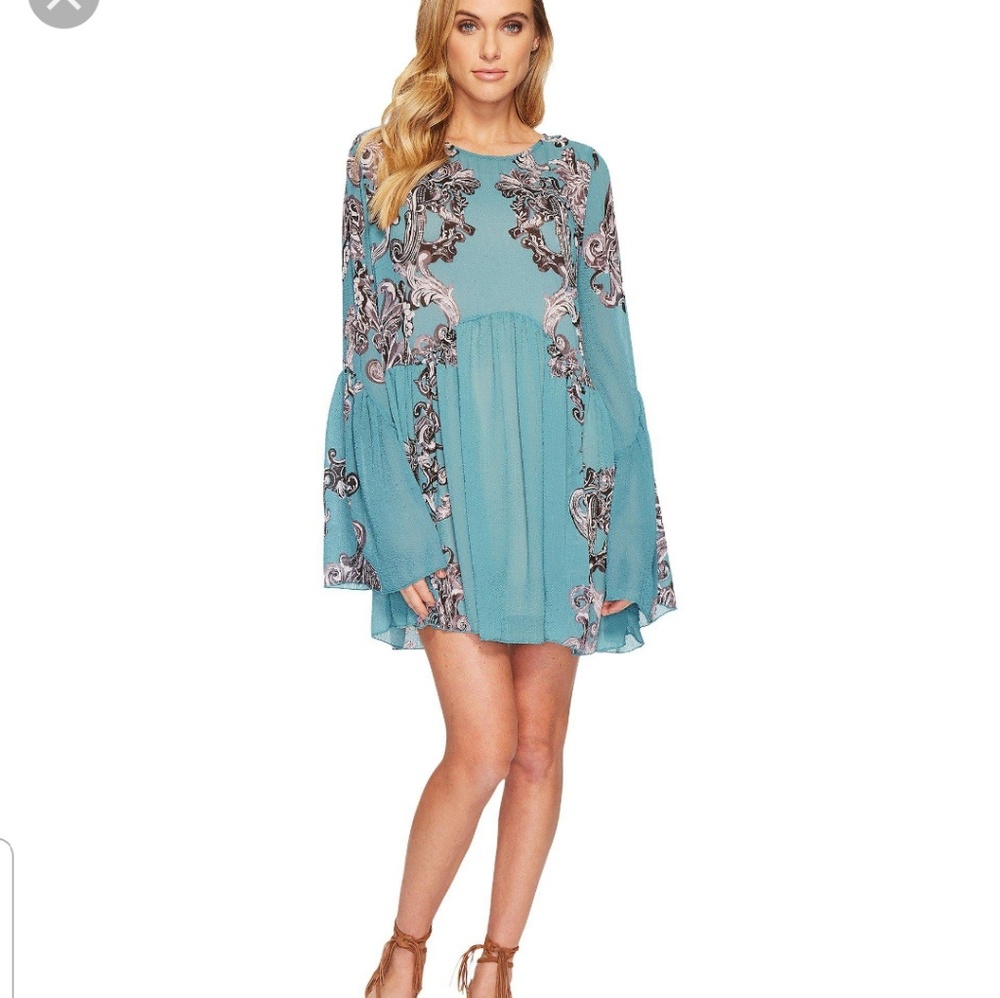 COPY - Free People Printed Symphony Tunic Dress